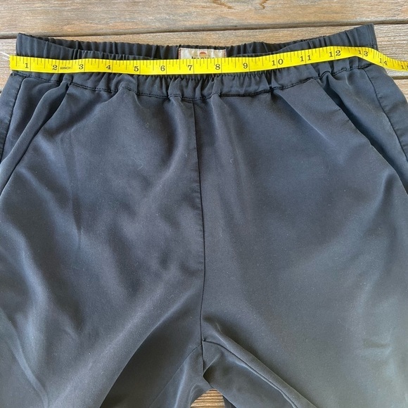 Marine Layer Allison Pull-On Casual Pants Black Dolphin Hem Stretch Size XS GUC - Picture 6 of 8